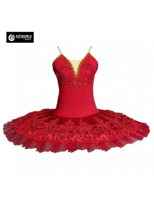 Vestito Tutù Saggio Danza Donna Ragazza Bambola Carmen Kitri Tutu DANC290